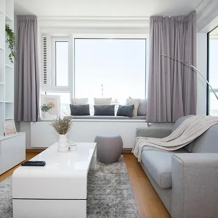 شقة Luxury 1bdrm On The 28th Floor